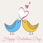 Love Birds Frame With Your Photo and Name For Valentine Day. Create Valentine Day Frame With Custom Photo. Write Name on Valentine Day Photo Frame Picture Online