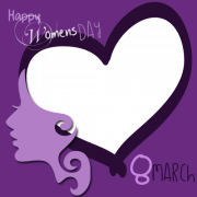 Personalize International Womens Day 8th March Greeting With Your Photo. Create Your Photo Frame For Womens Day Wishes. Edit Frame By Putting Photo For Womens Day