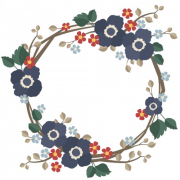 Create Hand Drawn Floral Designer Photo Frame With Custom Photo. Personalized Flower Frame With Your Photo. Make Floral Art Greeting With Your Photo Online Free
